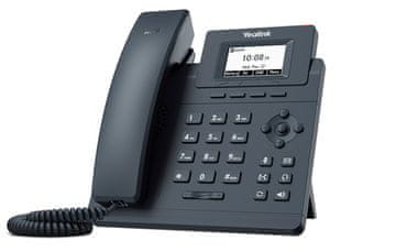 YEALINK SIP-T30P VoIP telefon črne barve LCD