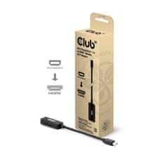 Club 3D CAC-1188 Kabelski adapter 0,09 m Mini DisplayPort HDMI Črna