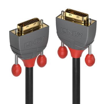 Lindy 36223 DVI kabel 3 m DVI-D črne barve