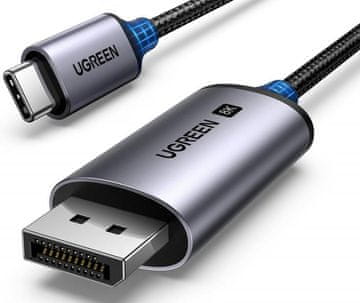 Ugreen kabel USB C v DisplayPort 1.4 8K@60Hz 4K@240Hz, 3M