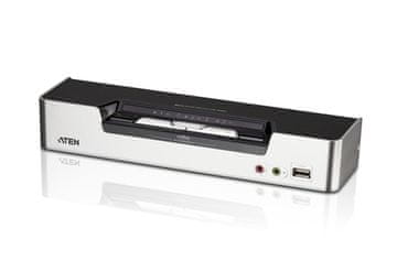 Aten CS1642A KVM 2-portni rack-mount, črn/srebrn