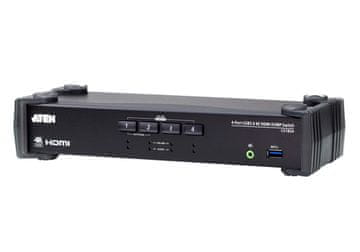 Aten CS1824-AT-G KVM stikalo črne barve