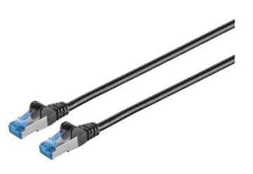 MicroConnect Omrežni kabel B-SFTP605S, črne barve, 5 m, Cat6 S/FTP (S-STP)