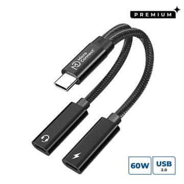 MicroConnect MC-USBC-CFCF USB 2.0 kabel 0,13 m srebrne barve