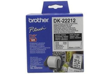 BROTHER bel neprekinjen plastični papir, DK22212
