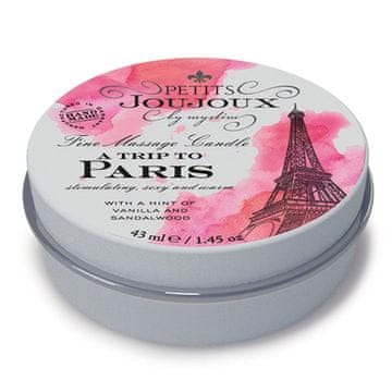 0.00023 Fine masažne sveče A Trip To Paris 33 g Petits Joujoux
