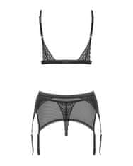 0.00023 Shibu 3-delni komplet črne barve L/XL Obsessive