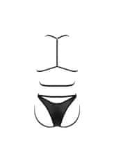 0.00023 Cobra Nive 2-delni komplet črne barve L/XL