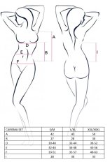 Spodnje perilo - LARA SET črna S/M - Casmir