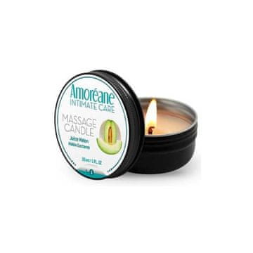 Masažna sveča s sokom melone 30 ml Amoreane