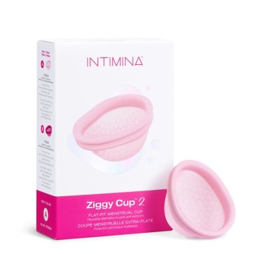 Menstrualna skodelica Ziggy Cup 2 velikosti A Intimina