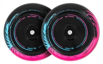Slamm Kolesa za skuter Swirl Hollow 110 mm | Črna, Modra, Roza