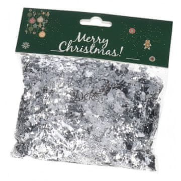 TOP GIFT DEKORATIVNI SNEG 50G SNEG ZA DEKORACIJO FOLIJA KOSMIČI