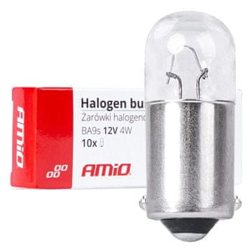 slomart AMiO Halogenske žarnice T4W BA9s 12V 4W - paket 10 kosov