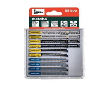 Hikoki METABO KOMPLET LISTOV ZA VBOJNO ŽAGO, 10 DELNI