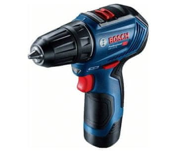 Bosch .IZVIJAČ GSR 12V-30 2x2.0Ah 30/17Nm ČRNA KOVINSKA UPORABA
