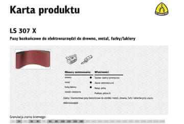KLINGSPOR BREZŠIVNI PAS 100* 560 gr.100 LS307X /10 kosov
