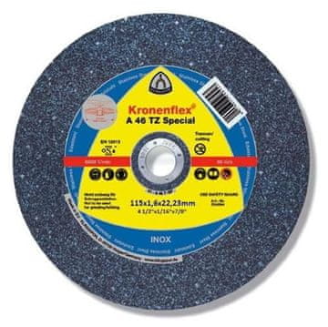 KLINGSPOR K.MET ZAŠČITNA ŠTEVILKA 230 mm x 1,9 mm x 22,2 mm A46 TZ Special