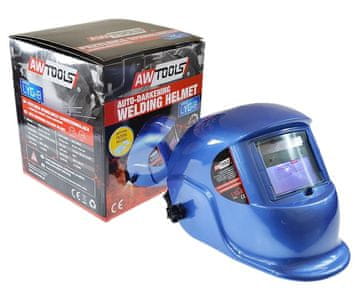 awtools VARILSKA MASKA Z SAMOZATEMNJO LYG-8 MODRA DIN 9-13 DVOJNO PREMAZANA
