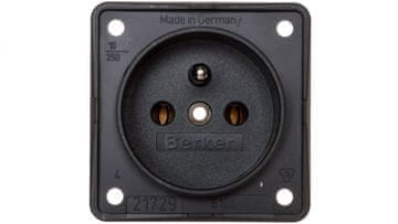 Integro Flow Enojna vtičnica z/brez 16A 250V antracit 961852505