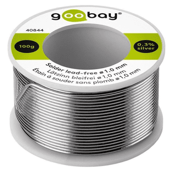 Goobay Spajkalna pločevina brez svinca 1 mm 100 g 40844