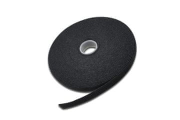MicroConnect Ježkov trak 15 mm, 10 m, črn, CABLETAPE1