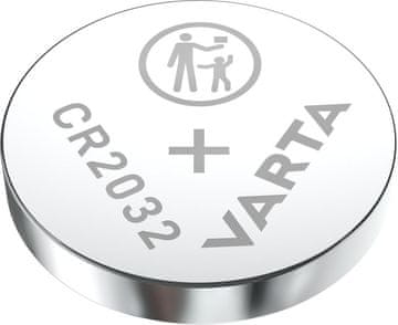 Varta Litijeva baterija CR2032 3V 230mAh srebrna B-FTP605Y, 06032101401