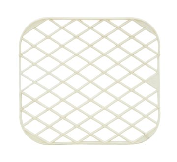 Vstavek za umivalnik (nerjaveče jeklo) 30x27cm plastika