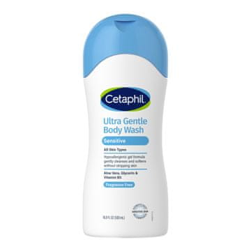 Ultra nežen gel za čiščenje telesa 500 ml brez parabenov in dišav