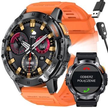 Gravity MOŠKA PAMETNA URA GT22-3 - AMOLED, DODATNI PAŠČEK (sg030c)
