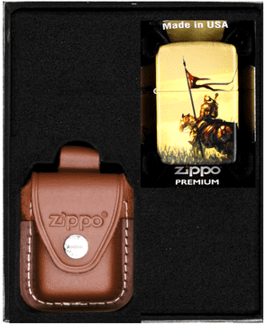 Darilni set vžigalnikov ZIPPO MEDIEVAL DESIGN št. 2