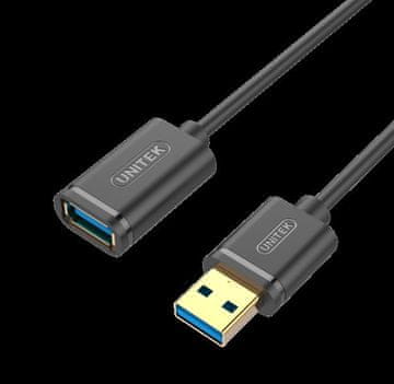 Unitek Y-C458GBK USB 3.0 AM-AF podaljševalni kabel 1,5 m