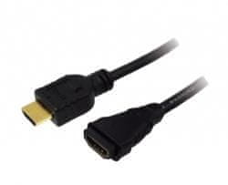 LogiLink Kabel CH0057 HDMI A 19-pinski (M)>HDMI A 19-pinski (Ž)