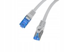 Lanberg Patchcord S/FTP kat. 6A 0,25 m LSZH CCA fluke passed siv