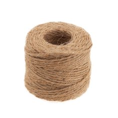 33 Jutina vrvica, okrasna juta, naravna vrvica TG71118 rjava 2 mm x 50 m