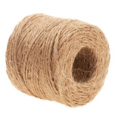 33 Jutina vrvica, okrasna juta, naravna vrvica TG71118 rjava 2 mm x 50 m