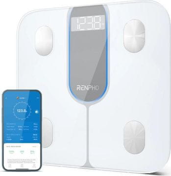 RENPHO Elis 1C pametna kopalniška tehtnica, prozorna