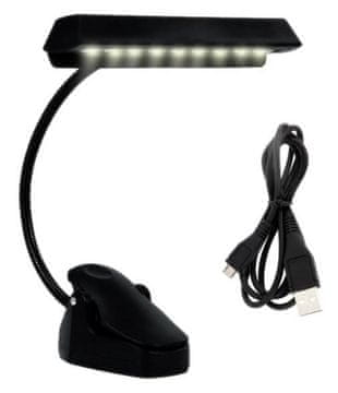 Notna svetilka MM-A85 PureLight črna LED