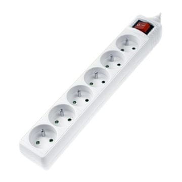 Hama standardni 6-pinski razdelilnik, 3 m, bel P2223745