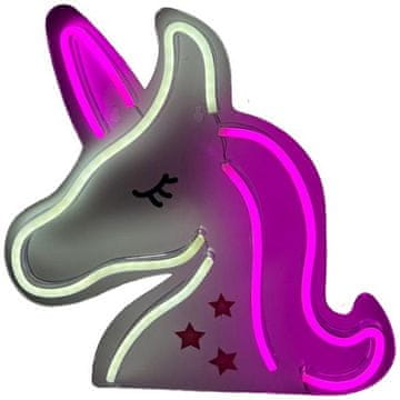 BE Neon LED Samorog večbarvni