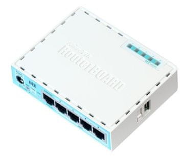 Mikrotik 5x Gigabit Ethernet, dvojedrni, RB750GR3