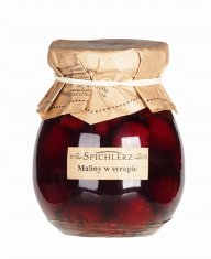Cele maline v sirupu 280 g kot dodatek čaju