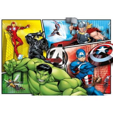 Northix 104-delna sestavljanka Marvel Avengers za otroke in odrasle