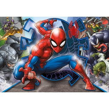 Northix 104-delna sestavljanka Spiderman za otroke, zabavna in privlačna dejavnost