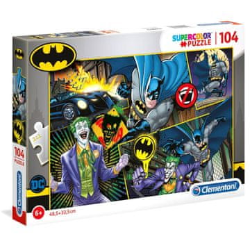 Northix Batman 104-delna sestavljanka za otroke in odrasle