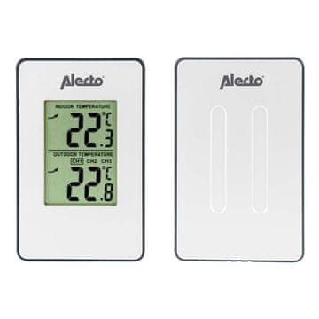 Alecto Brezžična vremenska postaja s senzorjem notranje/zunanje temperature