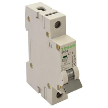 Tracon Electric Odklopnik 16A 1P C EVOZ1C16 Tracon