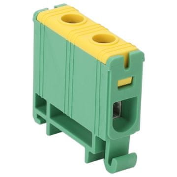 Tracon Electric Kompaktni konektor za zbiralke, zelen 1,5-16 mm2 FLEAL-16/1ZS