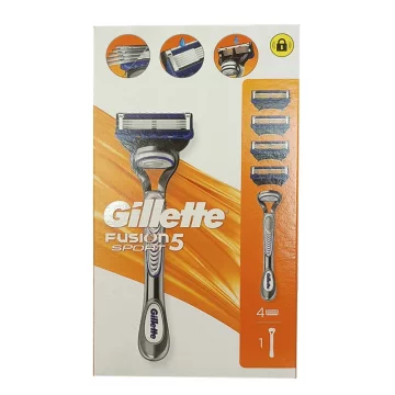 Gillette Fusion 5 Sport britvica + 4 rezila