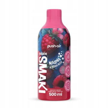 DAFI PUSHAIR sirup za vodo z okusom maline in divje vrtnice 500 ml